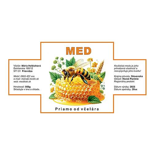 Úložné priestory & Organizácia - Etikety na MED -  04 - 17223866_