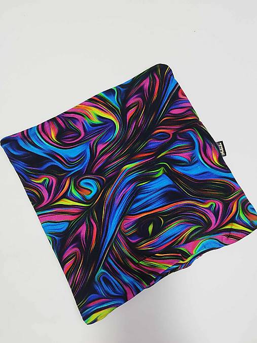 Šály a nákrčníky - Nákrčník mozaika ( obvod hlavy 49-53cm - 17223716_