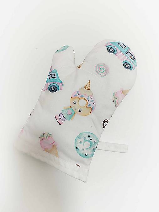 Úžitkový textil - Chňapka cukrovinky - 17223779_