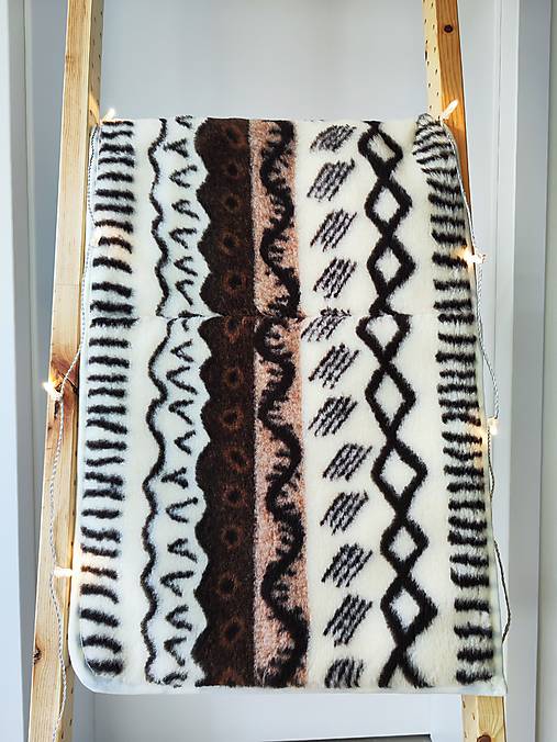 Úžitkový textil - Hrejivý sedák do auta Škoda Fabia Tsi Combi 100 % ovčie rúno vo vlase proti prechladnutiu a prehriatiu Vlnka - 17226621_