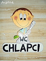 Tabuľky - Menovka - WC chlapci - 17227729_