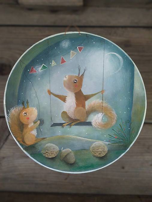 Obrazy - Jeeej, hojdačka.... - 17226242_