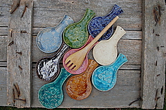 Príbory, varešky, pomôcky - Keramická podložka pod varešku 1. - 17226023_