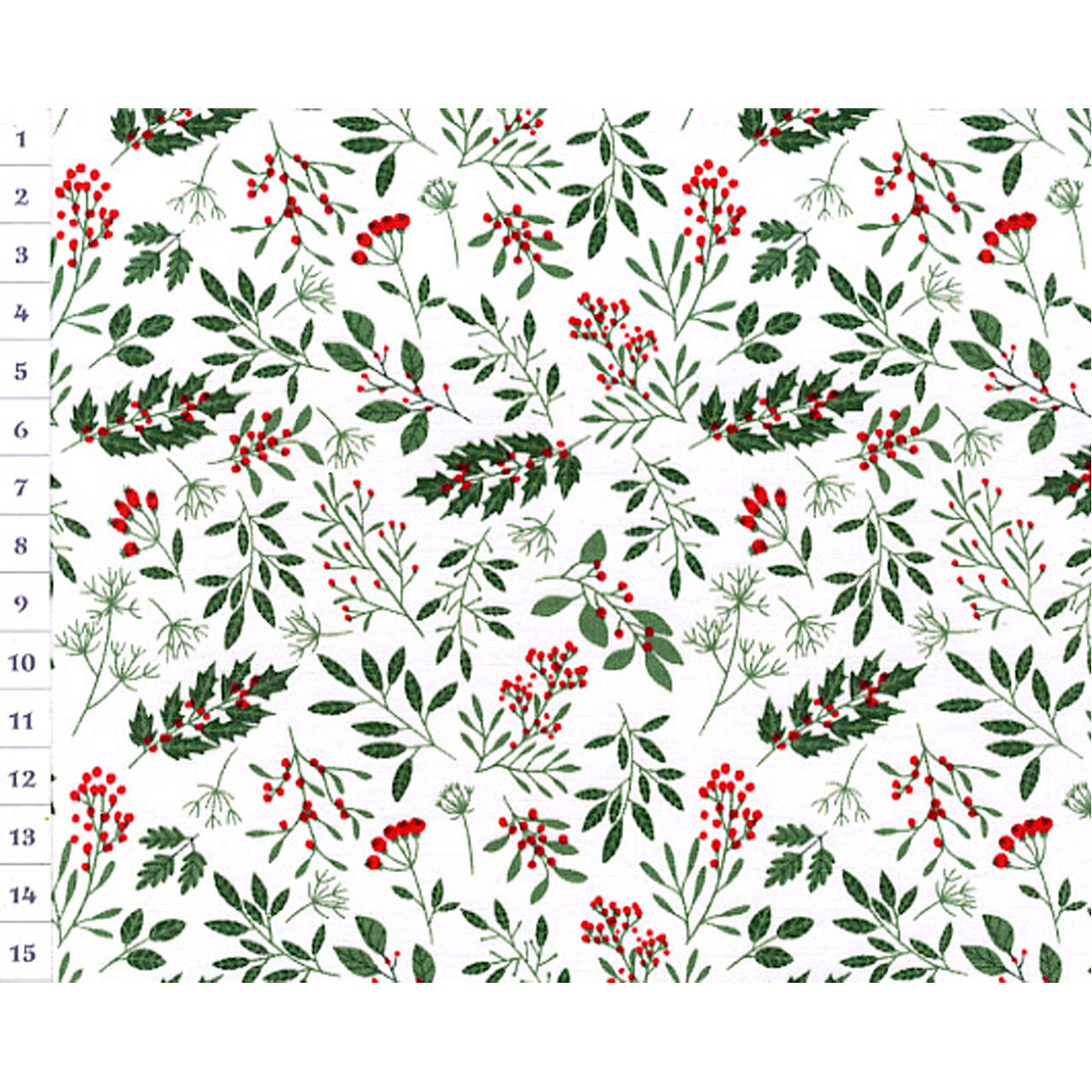 Bavlnená látka Christmas OAP White Christmas