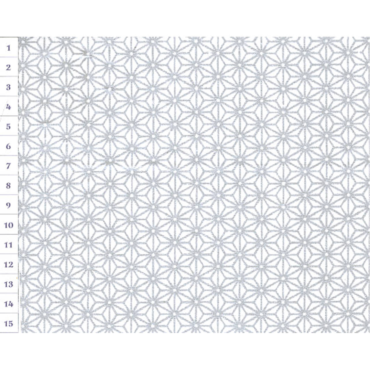 Bavlnená látka Christmas OAP White, Silver Sashico