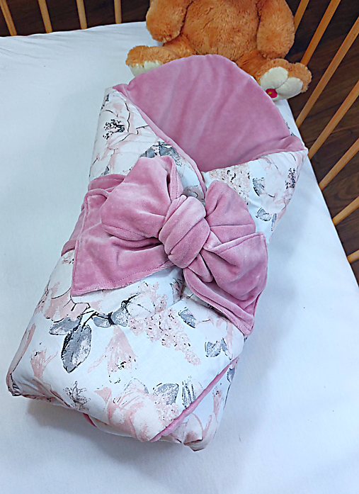 Detský textil - ✨️ DOPREDAJ ✨️ Zavinovačka s mašľou - 17230600_