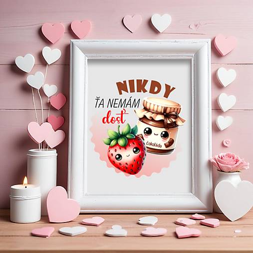 Grafika - valentínske "dokonalé páry" digital download - 17231380_