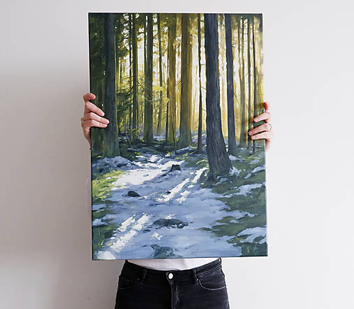 Obrazy - "FEBRUÁR" 50x70 - 17232561_