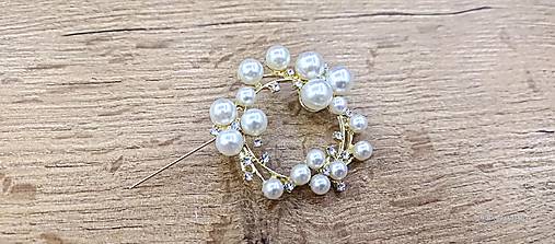 Galantéria - Aplikácia ozdobná - 42 mm - 17233765_