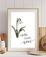 Obrazy - VŠETKO TVORÍŠ NOVÉ - art print  - 17235400_