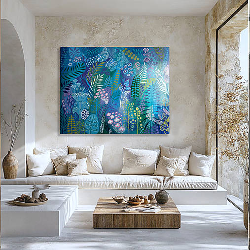 Obrazy - Botanical 100x80 - 17233291_