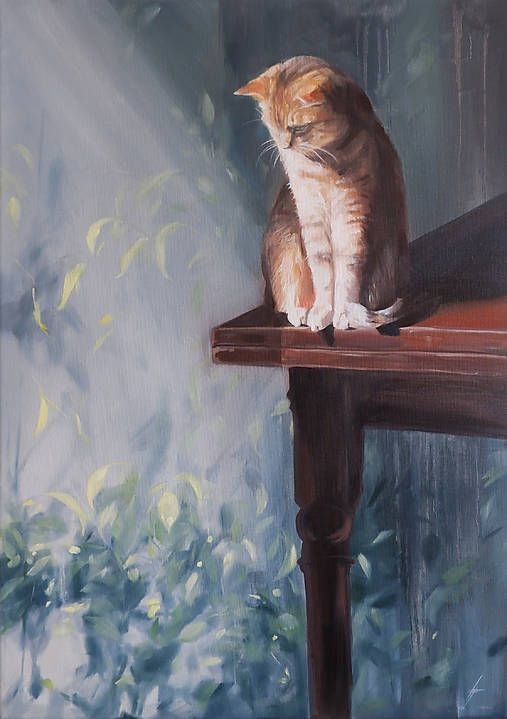 Obrazy - "Za oknom" 50x70 - 17235201_