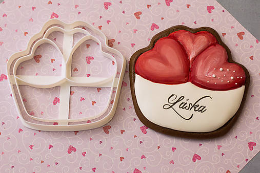 Príbory, varešky, pomôcky - Miska so srdiečkami (Bowl with hearts) - 17235786_