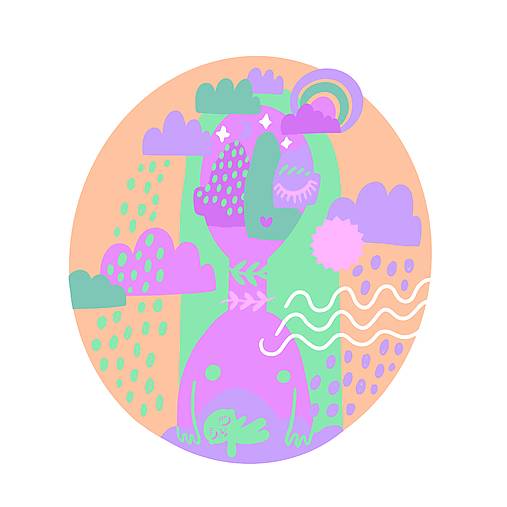 Obrazy - mama zem - 17237879_