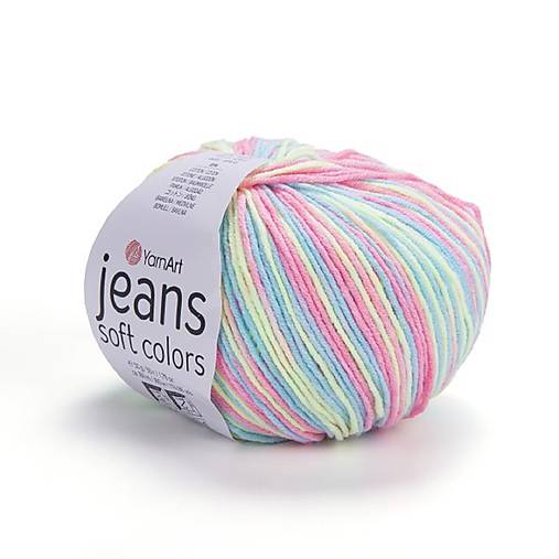 Yarnart Jeans Soft Colors 50g
