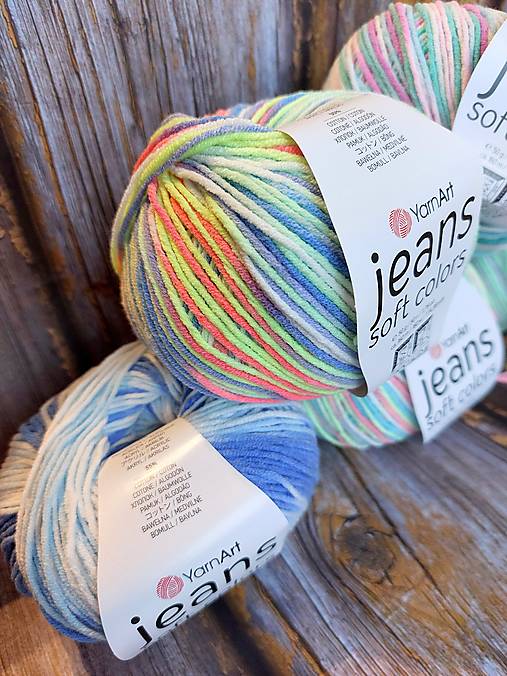 Yarnart Jeans Soft Colors 50g
