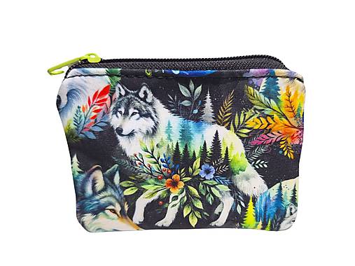 Taštičky - Taštička na kľúče Vlk - 17239298_