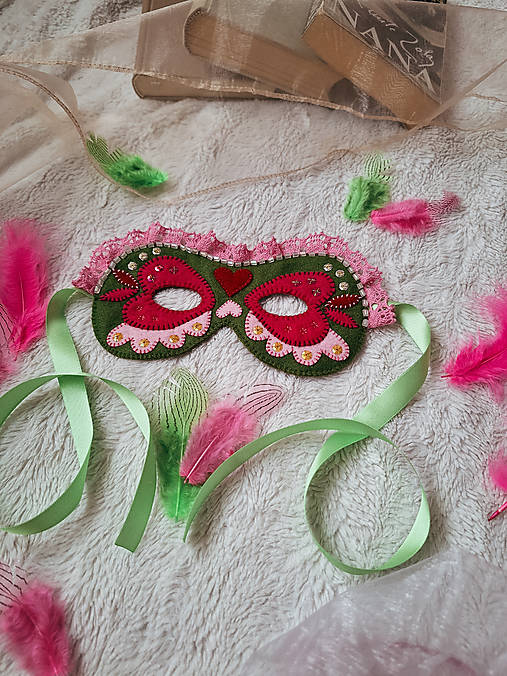 Iné doplnky - Maska na karnevál - 17237246_