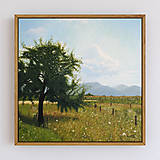 Obrazy - Obraz "Strom na lúke" - 17236947_