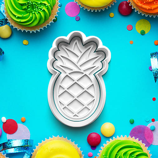 Príbory, varešky, pomôcky - Vykrajovátko s pečiatkou Ovocie 551 (1ks Vykrajovačka s pečiatkou 551-20) - 17238595_