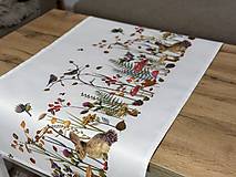 Úžitkový textil - Obrus " Dary lesa " - 17241695_