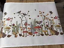 Úžitkový textil - Obrus " Dary lesa " - 17241696_