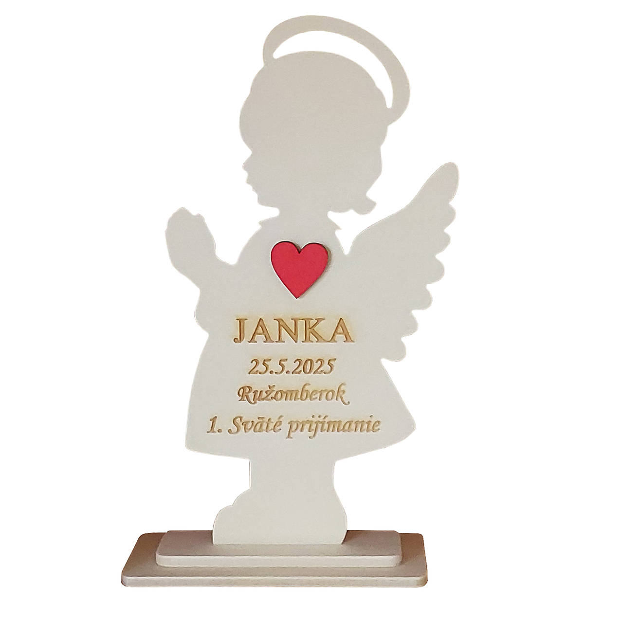 Dar na prvé sväte prijímanie stojan s menom