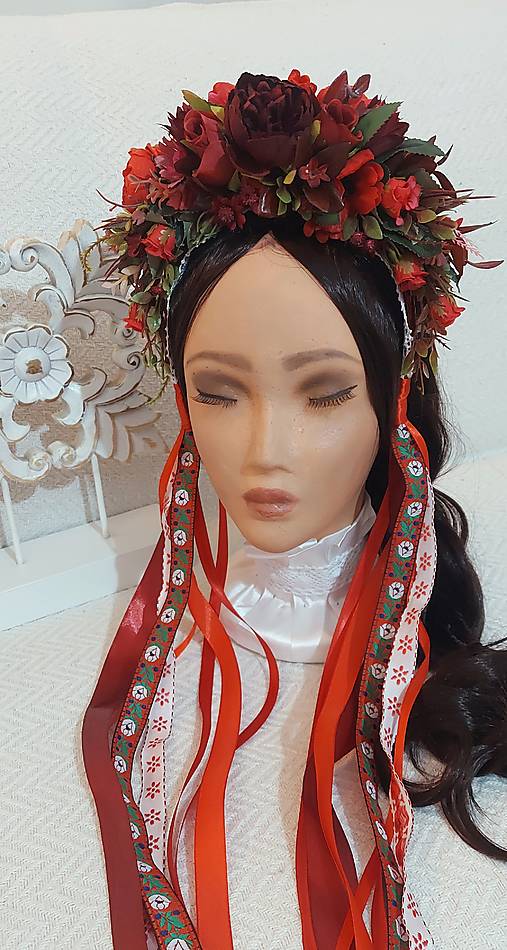 Ozdoby do vlasov - Folklórna parta - 17241328_