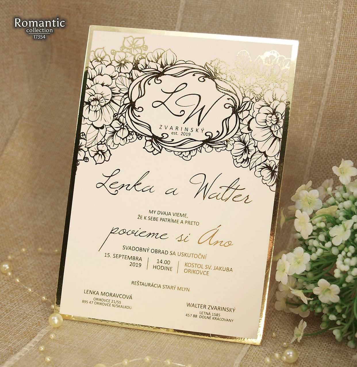svadobné oznámenia 17354