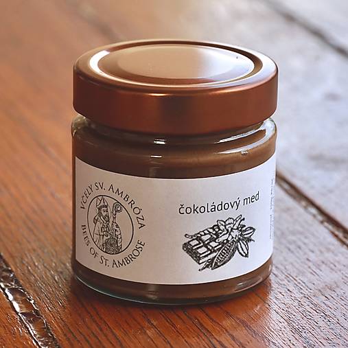 Včelie produkty - čokoládový med (250g) - 17243835_