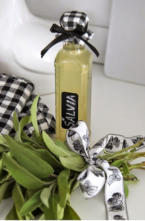 Sirupy - Šalviový sirup - pri bolesti hrdla a ústnej dutine - 17243694_