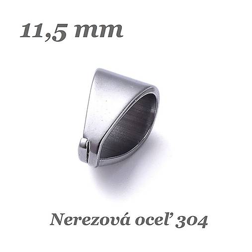 Komponenty - Šlupňa 11,5 mm /M6055/ - nerez.oceľ 304 - 17249857_