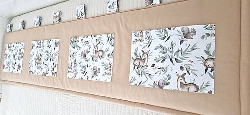 Úžitkový textil - Zástena za posteľ - 17247235_