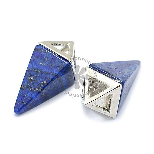 Minerály - (3135) Kyvadlový prívesok z lapis lazuli, 30x15 mm - 1 ks - 17249113_