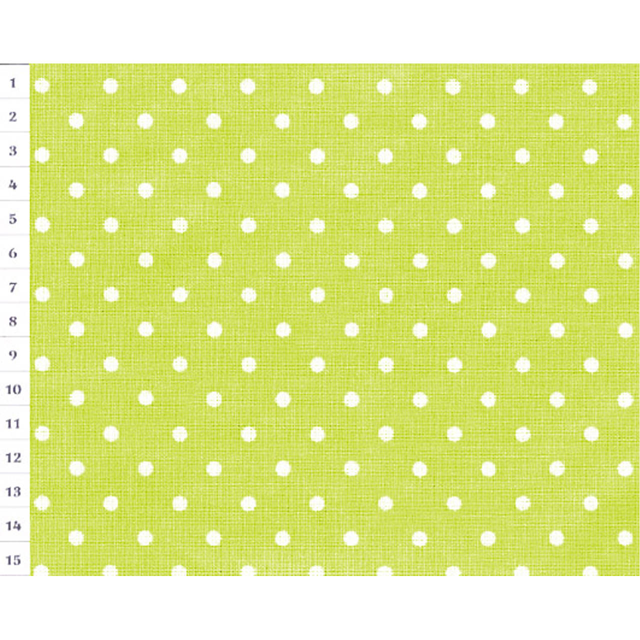 Bavlnená látka CZL Lime, Dots