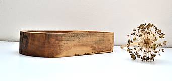Nádoby - Drevená miska - Rastliny - 17253391_