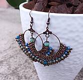 Náušnice - Vánok - 17254588_