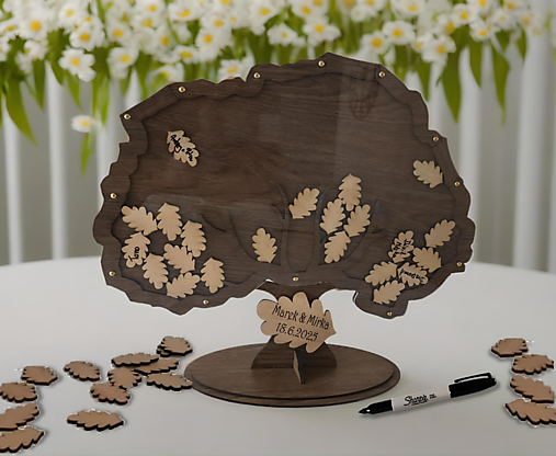 Dekorácie - Spomienkový strom hostí - 17257415_