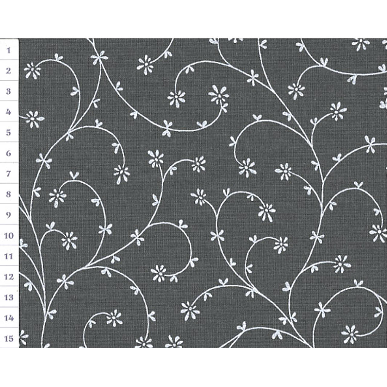 Bavlnená látka KD Steel Garden