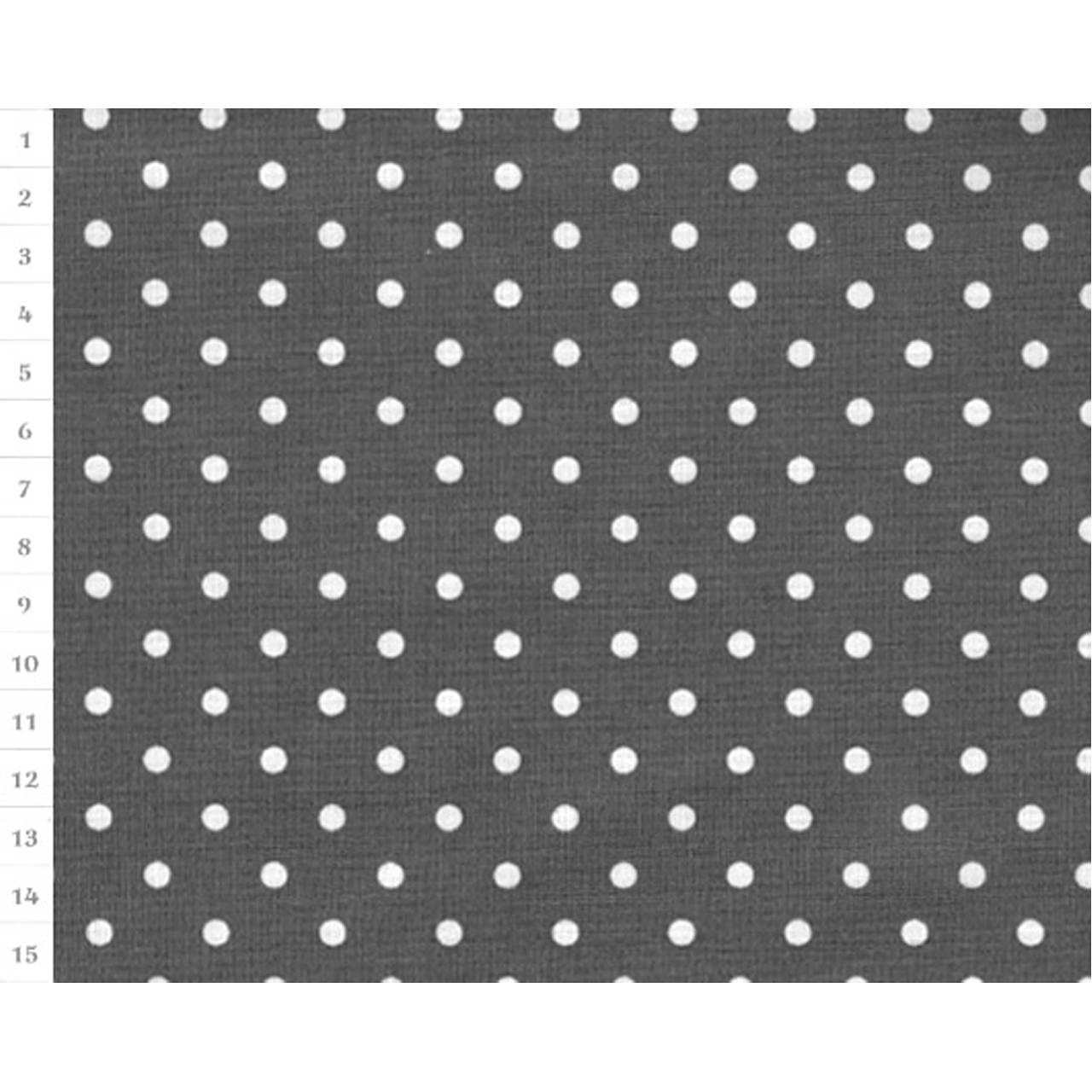 Bavlnená látka KD Steel, Dots