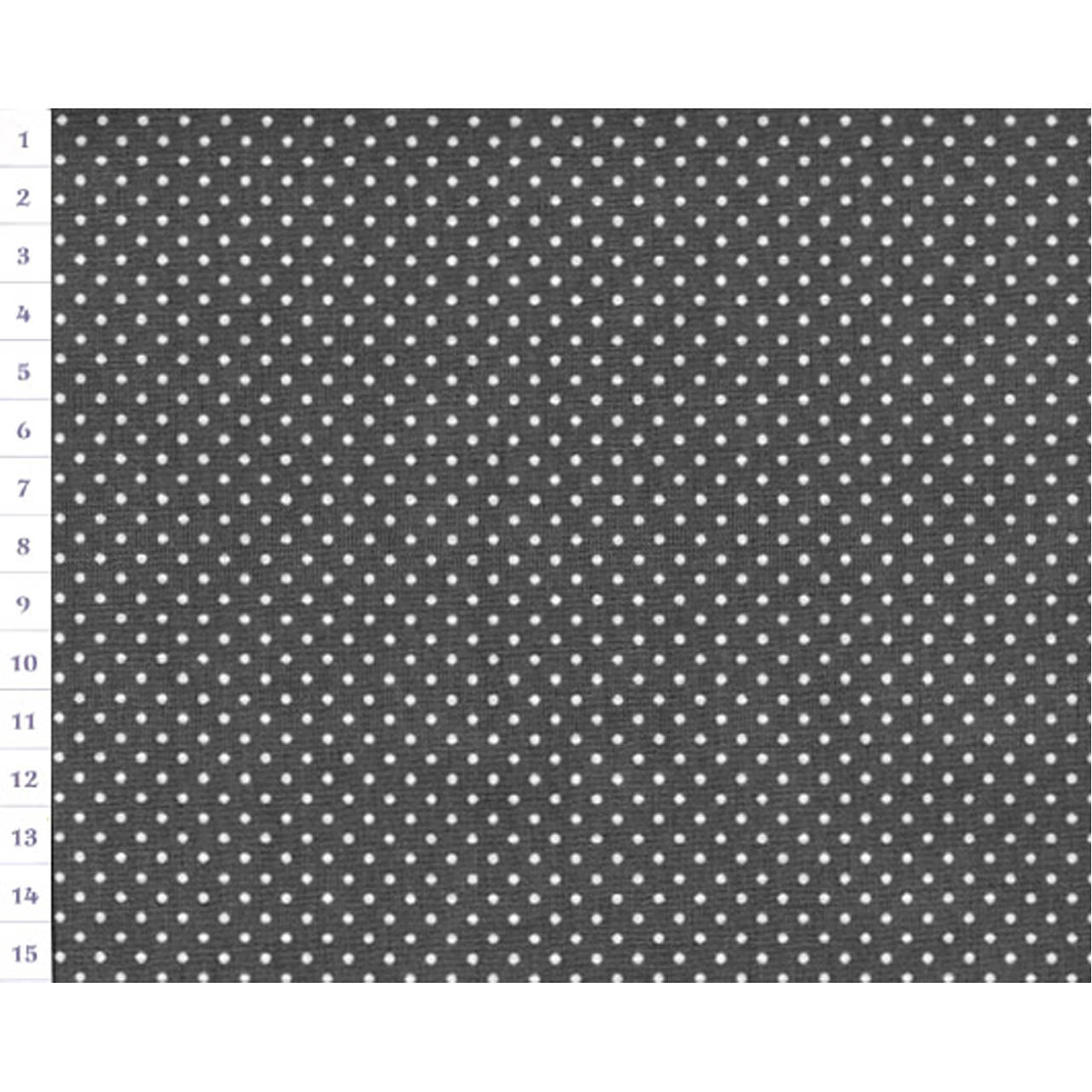 Bavlnená látka KD Steel, Small Dots