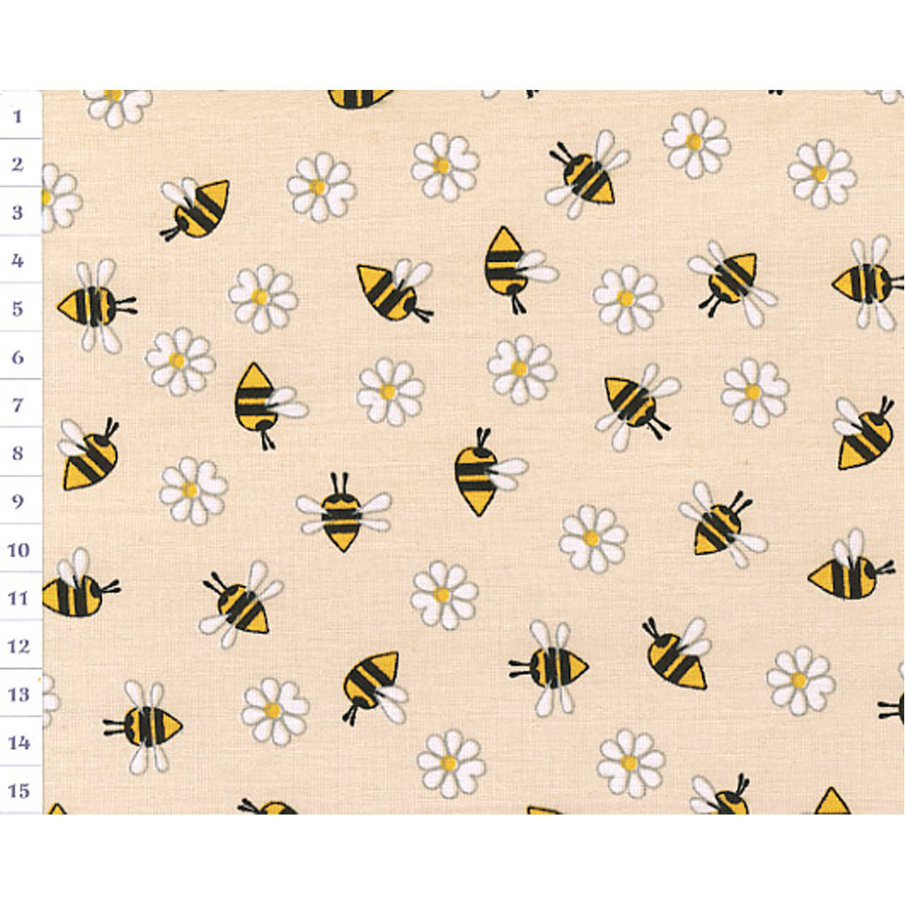 Bavlnená látka OAP Bees