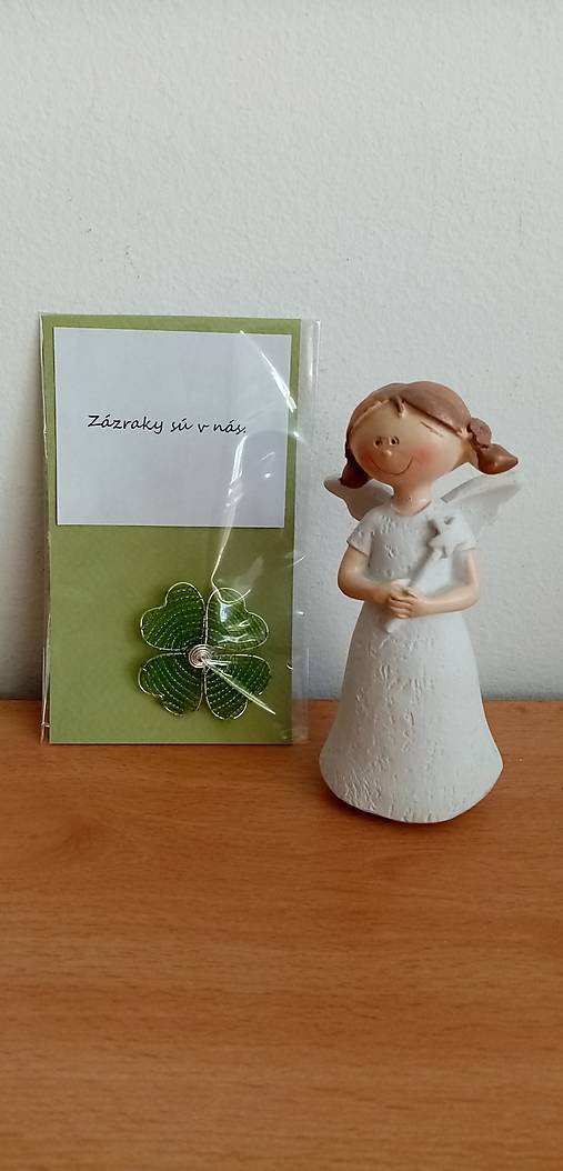 Brošne - Brošňa štvorlístok - 17258759_