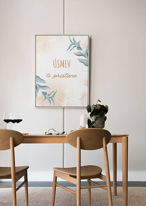 Grafika - Úsmev ti pristane - print - 17260277_
