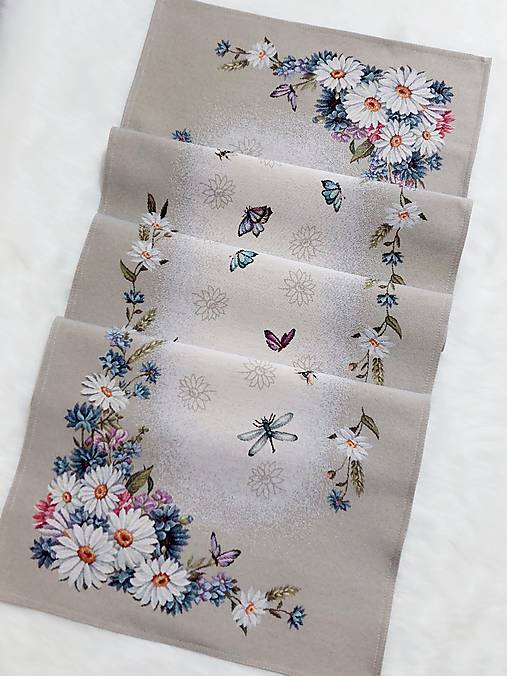 Úžitkový textil - Gobelínový obrus - 17263286_