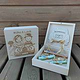 Úložné priestory & Organizácia - Krabička na peniaze pre novomanželov (Krabička s autíčkom) - 17262640_