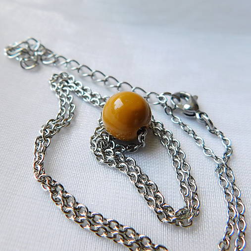 Náhrdelníky - Mokaitový - 17265923_