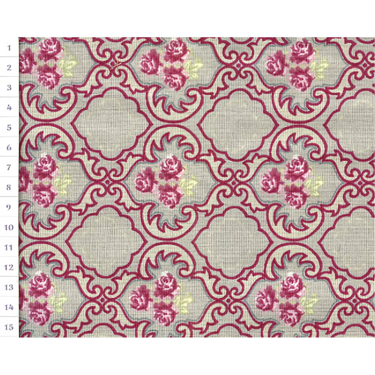 Bavlnená látka OAP Canvas, Wallpaper