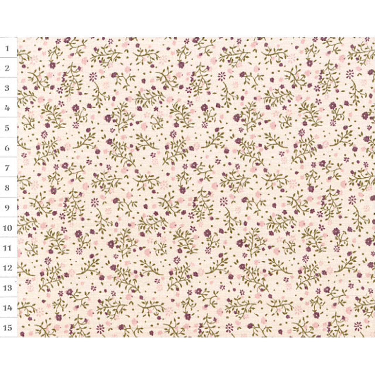 Bavlnená látka OAP Lilac Retro