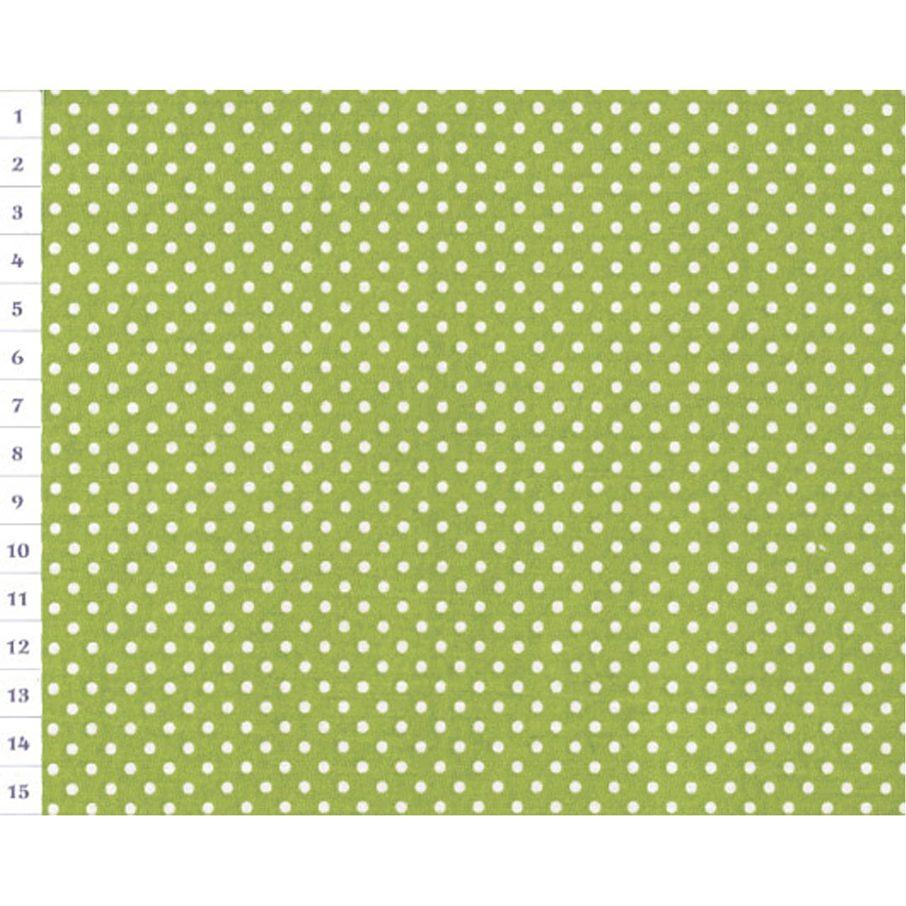 Bavlnená látka OAP Lime, Dots
